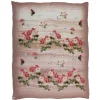 813 - Annalisa Giuntini - Silk Scarf with Flowers and Butterflies - Scarves and Foulard - Scarf of High Quality Luxury - Avvenice