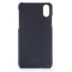 2 ME Style - Case Croco Blue - iPhone XS Max - Crocodile Leather Cover - Avvenice