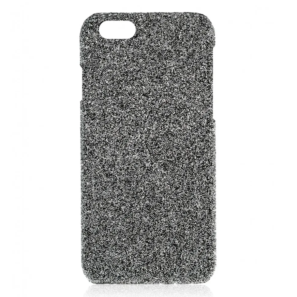 2 ME Style - Case Crystal Fabric Silver - iPhone 8 Plus / 7 Plus - Crystal Cover - Avvenice