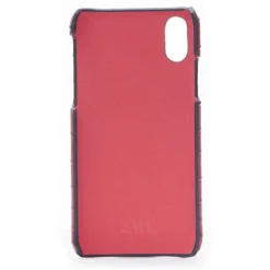 2 ME Style - Case Fingers Croco Red / Red - iPhone XR - Crocodile Leather Cover - Avvenice