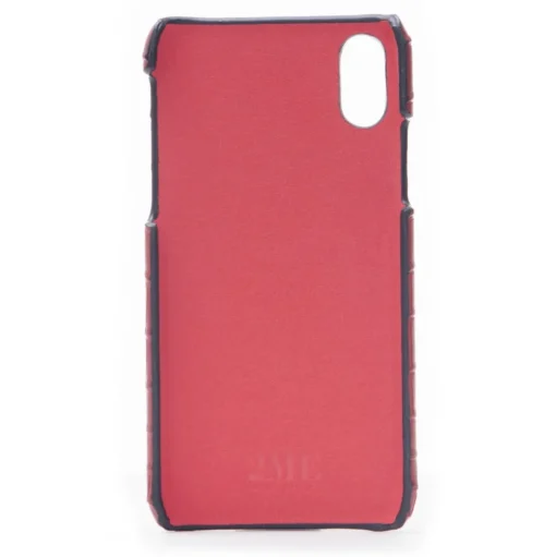 2 ME Style - Case Fingers Croco Red / Red - iPhone XR - Crocodile Leather Cover - Avvenice