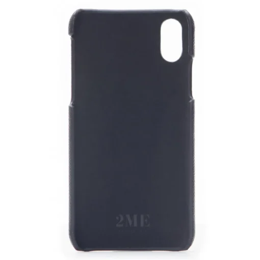2 ME Style - Case Fingers Leather Black / Croco Black - iPhone XS Max - Crocodile Leather Cover - Avvenice