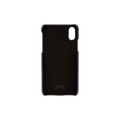 2 ME Style - Case Fingers Leather Blue - iPhone XR - Leather Cover - Avvenice