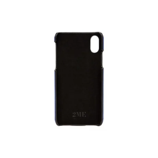 2 ME Style - Case Fingers Leather Blue - iPhone XR - Leather Cover - Avvenice