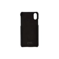 2 ME Style - Case Fingers Leather Blue / Black - iPhone X / XS - Leather Cover - Avvenice