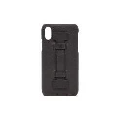 2 ME Style - Case Fingers Leather Black - iPhone X / XS - Leather Cover - Avvenice