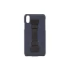 2 ME Style - Case Fingers Leather Blue / Black - iPhone XS Max - Leather Cover - Avvenice