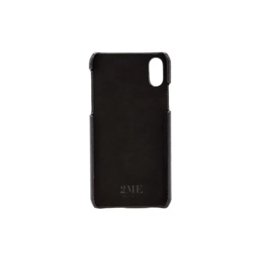 2 ME Style - Case Fingers Leather Blue / Black - iPhone XS Max - Leather Cover - Avvenice