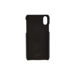 2 ME Style - Case Fingers Leather Black - iPhone XS Max - Leather Cover - Avvenice