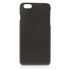 2 ME Style - Case Lizard Black Safari Matt - iPhone 8 / 7 - Leather Cover - Avvenice