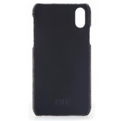 2 ME Style - Case Swarovski Crystal Fabric Black Shadow - iPhone XS Max - Swarovski Crystal Cover - Avvenice