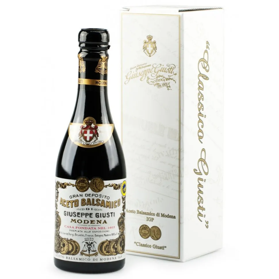 Acetaia Giuseppe Giusti - Modena 1605 - 2 Gold Medals - The Classic - Balsamic Vinegar of Modena I.G.P. - Avvenice