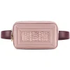 Aleksandra Badura - Camera Belt Bag - Python & Goatskin Belt Bag - Rose - Luxury High Quality Leather Bag - Avvenice