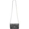 Aleksandra Badura - Candy Bag Mini - Python Shoulder Bag - Graphite - Luxury High Quality Leather Bag - Avvenice
