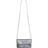 Aleksandra Badura - Candy Bag Mini - Python Shoulder Bag - Silver - Luxury High Quality Leather Bag - Avvenice
