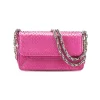 Aleksandra Badura - Candy Bag Mini - Python Shoulder Bag - Candy Pink - Luxury High Quality Leather Bag - Avvenice
