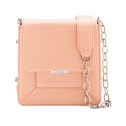 Aleksandra Badura - Candy Bag - Calfskin Shoulder Bag - Peach - Luxury High Quality Leather Bag - Avvenice