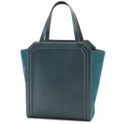 Aleksandra Badura - Clio Bag - Calfskin Bag - Teal - Luxury High Quality Leather Bag - Avvenice