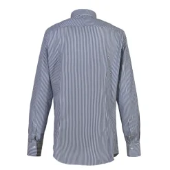Alessandro Gherardi - Long Sleeve Shirt - Blue Stripe - Shirt - Handmade in Italy - Luxury Exclusive Collection - Avvenice