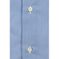 Alessandro Gherardi - Long Sleeve Shirt - Light Blue on White - Shirt - Handmade in Italy - Luxury Exclusive Collection - Avvenice