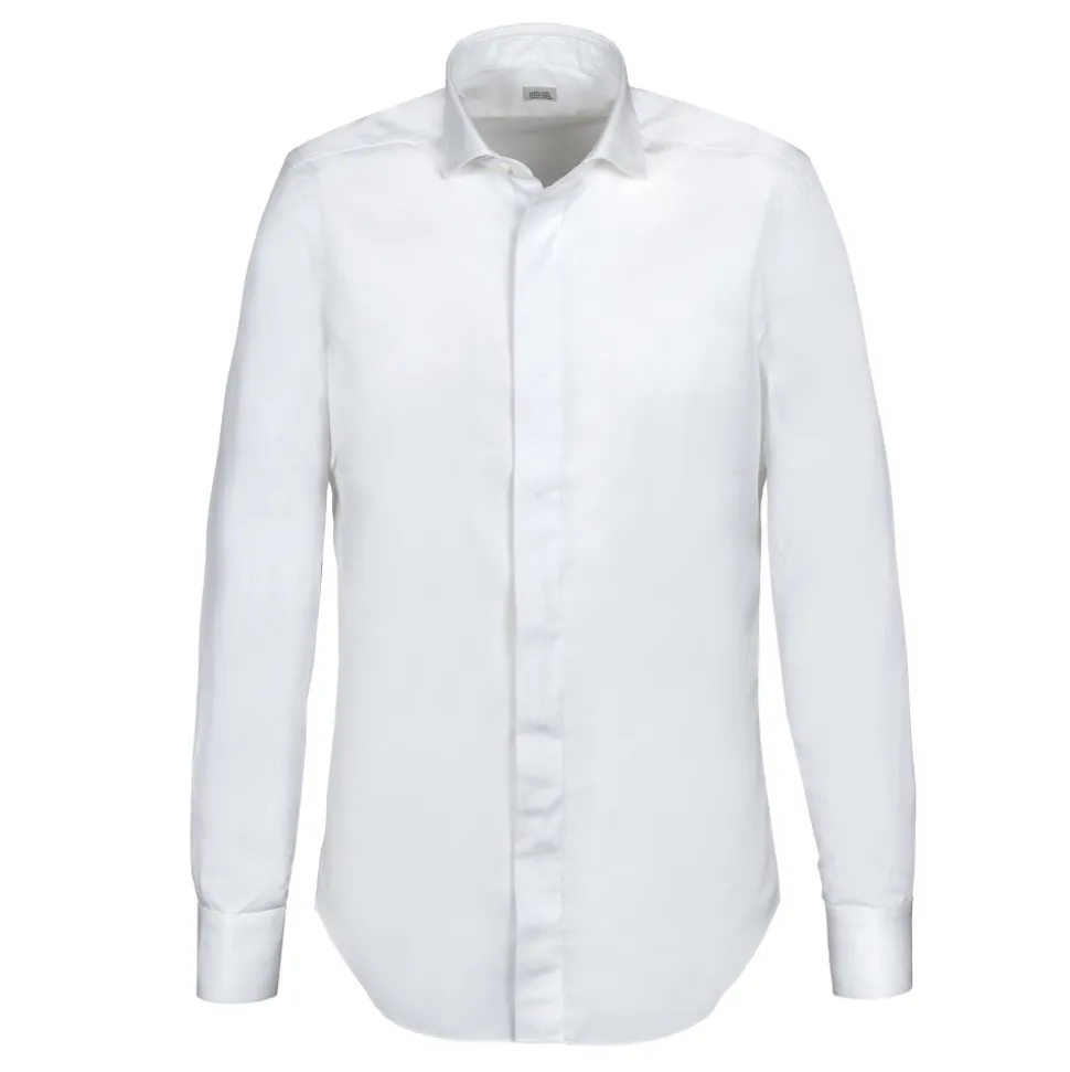 Alessandro Gherardi - Long Sleeve Shirt - White - Shirt - Handmade in Italy - Luxury Exclusive Collection - Avvenice