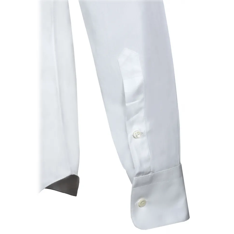Alessandro Gherardi - Long Sleeve Shirt - White - Shirt - Handmade in Italy - Luxury Exclusive Collection - Avvenice
