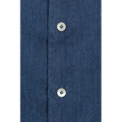 Alessandro Gherardi - Long Sleeve Shirt - Dark Denim - Shirt - Handmade in Italy - Luxury Exclusive Collection - Avvenice