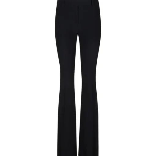 Alexander McQueen - Black Bootcut Trousers - Black - Alexander McQueen Exclusive Luxury Collection - Avvenice