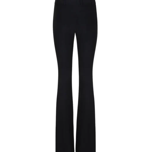 Alexander McQueen - Black Bootcut Trousers - Black - Alexander McQueen Exclusive Luxury Collection - Avvenice