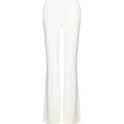Alexander McQueen - Flared Trouser - White - Alexander McQueen Exclusive Luxury Collection - Avvenice