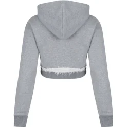 Alexander McQueen - Logo Embroidered Hoodie - Light Grey - Alexander McQueen Exclusive Luxury Collection - Avvenice
