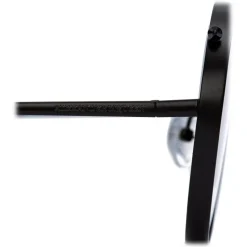 Alexander McQueen - Metal Round Piercing Sunglasses - Matte Black - Alexander McQueen Eyewear - Avvenice