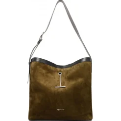 Alexander McQueen - Pendant Shoulder Bag - Brown Black - Alexander McQueen Exclusive Luxury Collection - Avvenice