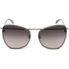 Alexander McQueen - Piercing Butterfly Sunglasses - Ruthenium - Alexander McQueen Eyewear - Avvenice