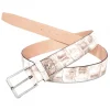 Ammoment - Belt - Nile Crocodile in Himalayan Nature - Leather High Quality Luxury Belt - Avvenice