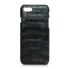 Ammoment - Caiman in Black Northern Light - Leather Cover - iPhone 8 / 7 - Avvenice