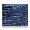 Ammoment - Caiman in Degrade Navy-Black - Leather Bifold Wallet - Avvenice