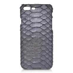 Ammoment - Python in Calcite Grey - Leather Cover - iPhone 8 Plus / 7 Plus - Avvenice