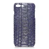Ammoment - Python in Demeter Silver - Leather Cover - iPhone 8 Plus / 7 Plus - Avvenice