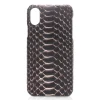 Ammoment - Python in Pepite Rose - Leather Cover - iPhone X - Avvenice