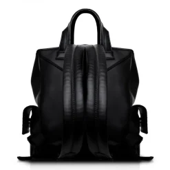 Ammoment - Python in Pepite Rose - Leather Zane Small Backpack - Avvenice