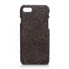 Ammoment - Stingray in Glitter Metallic Brown - Leather Cover - iPhone 8 / 7 - Avvenice