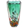 Ars Cenedese Murano - Acquario Vase - Handcrafted Venetian Vase Handmade by Venetian Glassmasters - High Quality Luxury - Avvenice