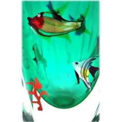 Ars Cenedese Murano - Acquario Vase - Handcrafted Venetian Vase Handmade by Venetian Glassmasters - High Quality Luxury - Avvenice