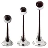 Ars Cenedese Murano - Set of Sommerso Candlesticks - Monocolor Red - Candlesticks Handmade by Venetian Glassmasters - Luxury - Avvenice