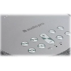 Audio Pro - A10 - Dark Grey - Softly Shaped Multiroom Speaker - Airplay, Bluetooth, Wireless, AUX, WiFi - Avvenice