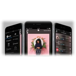 Audio Pro - A10 - Light Grey - Softly Shaped Multiroom Speaker - Airplay, Bluetooth, Wireless, AUX, WiFi - Avvenice