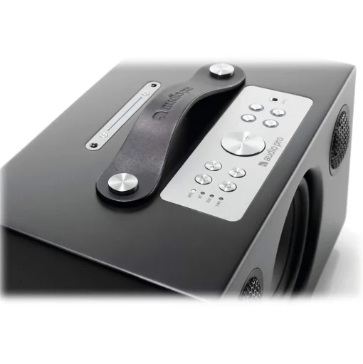 Audio Pro - Addon C5A - Alexa - Black - Multiroom Speaker - WLAN Multi-Room - Airplay, Stereo, Bluetooth, Wireless, WiFi - Avvenice