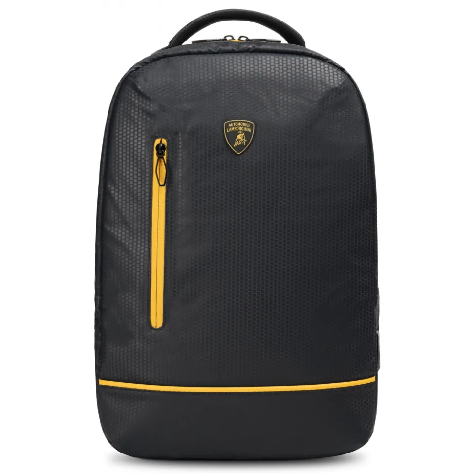 Automobili Lamborghini - Backpack - Black - Made in Italy - Luxury Exclusive Collection - Avvenice