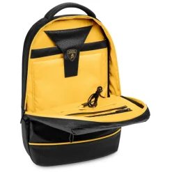 Automobili Lamborghini - Backpack - Black - Made in Italy - Luxury Exclusive Collection - Avvenice